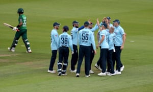 Hasan Ali goes for 6 runs.