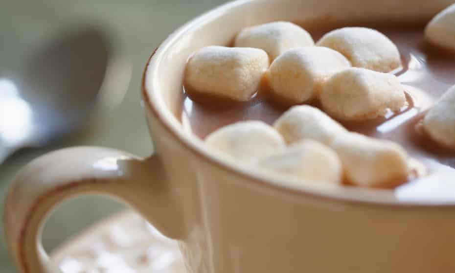 Galaxy Ultimate Marshmallow hot chocolate contains 0.8g –more than a typical packet of ready-salted crisps (0.46g)