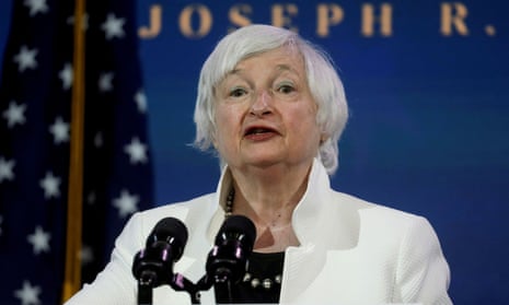 Treasury Secretary Yellen Says Americans Seeing US Inflation Under
