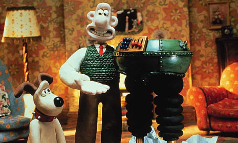 Still from the 1993 film Wallace & Gromit: The Wrong Trousers