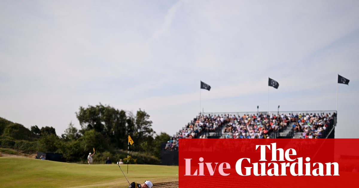 The Open 2026: golf updates from day one at Royal Birkdale – live