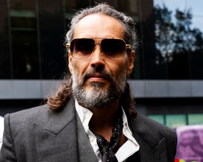 Image accompanying the story: Russell Brand told woman ‘it’s just fun’ as he raped her, court hears