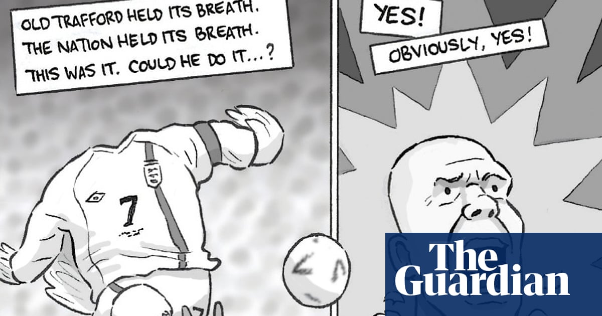 David Squires on … David Beckham’s heroics for England v Greece, 25 years on