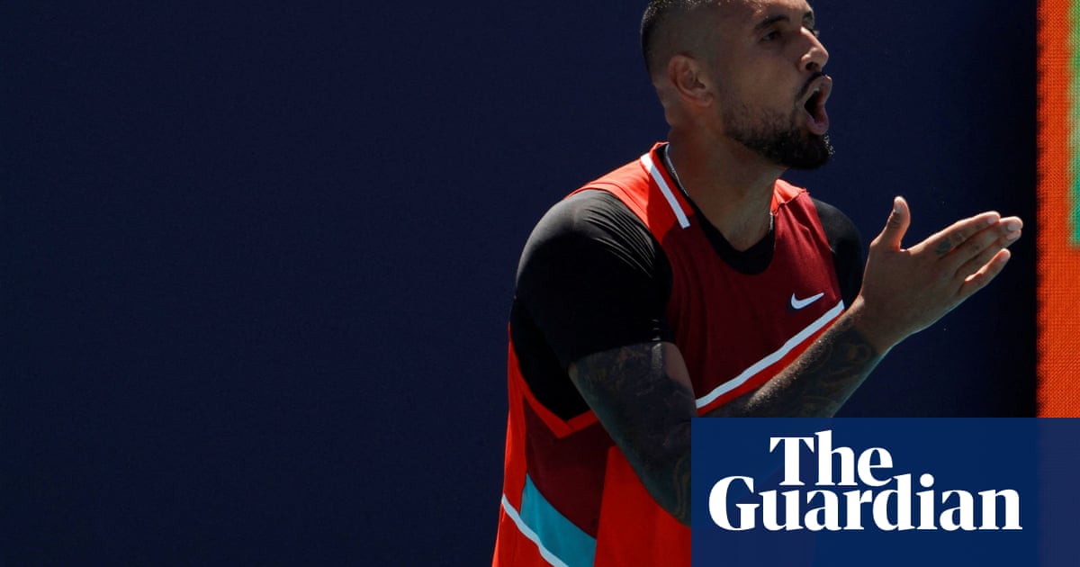 Nick Kyrgios blows up and bows out in Houston as umpire admits error