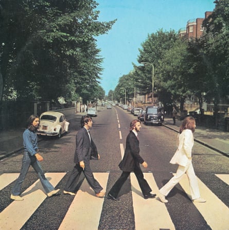 The Abbey Road album cover; courtesy of EMI/Apple.