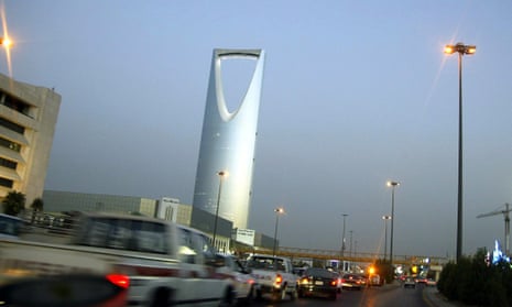 A general view of the Saudi Arabian capital, Riyadh.