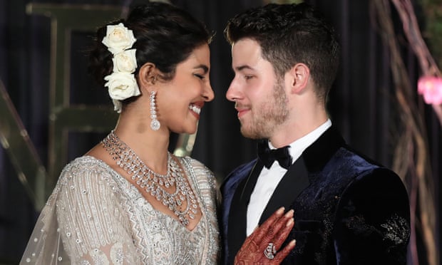 Priyanka Chopra and Nick Jonas get married in India.