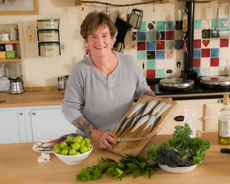 Nick Fisher in the kitchen at his home in Dorset in 2011.