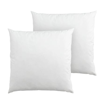 Argos Home Feather Cushion Pads - 2 Pack - 43x43cm