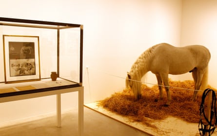 Works by Joseph Beuys at Galerie Thaddaeus Ropac Pantin, France, in 2012.