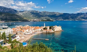 The Old Town In Budva Montenegro The Old Town In Budva Montenegro