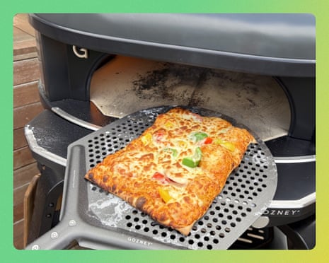 Gozney Dome Gen 2 in a real patio setup from The Guardian review