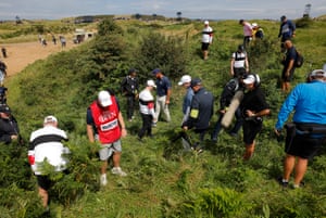 The trio of Justin Rose, Robert MacIntyre and Bryson DeChambeau hunt unsuccessfully on pinch officials and media for nan tee changeable of Rose that he pushed correct of nan 11th fairway