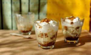 The winning recipe: LeftoverLiz’s sugar and spice trifle made with speculoos biscuits.