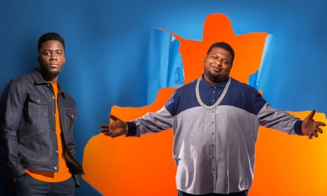 Presenters Mo Gilligan (left) and Big Narstie return for the fifth series of their chaotic late-night chat show.