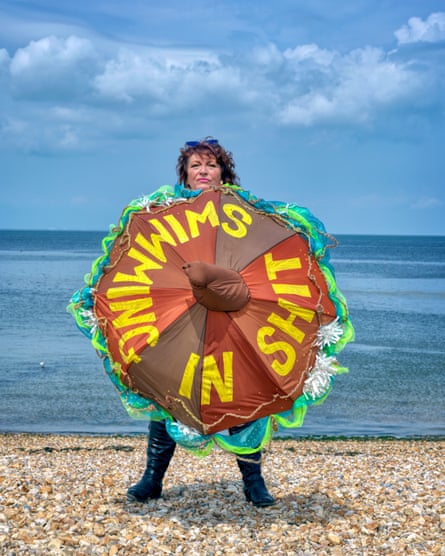 ‘We now have boycott action in all 11 wastewater areas’: Julie Wassmer in Whitstable.