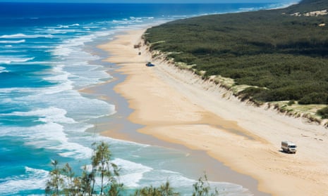 Fraser Island coastline