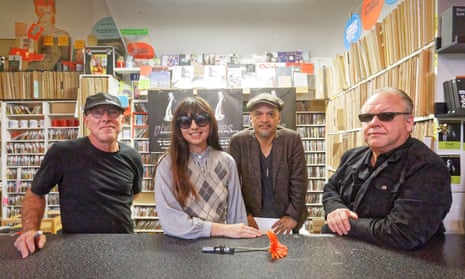 Pixies (L-R): David Lovering, Paz Lenchantin, Joey Santiago and Black Francis.