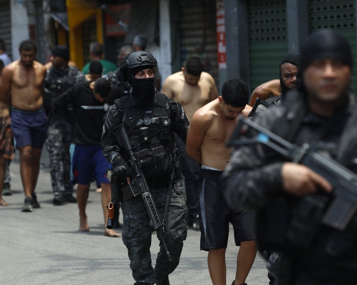 Brazil: Rio ‘at war’ after 24 reportedly killed in police drug raids on favelas