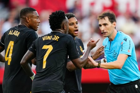Real Madrid deny they considered Copa del Rey final boycott over referee | Copa del Rey | The Guardian