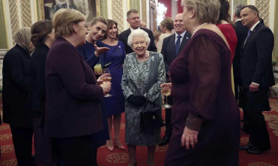 The Queen with world leaders.