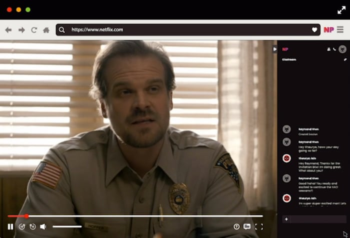Netflix Party Could This Group Watching Tech Gimmick Be A Lifesaver Culture The Guardian