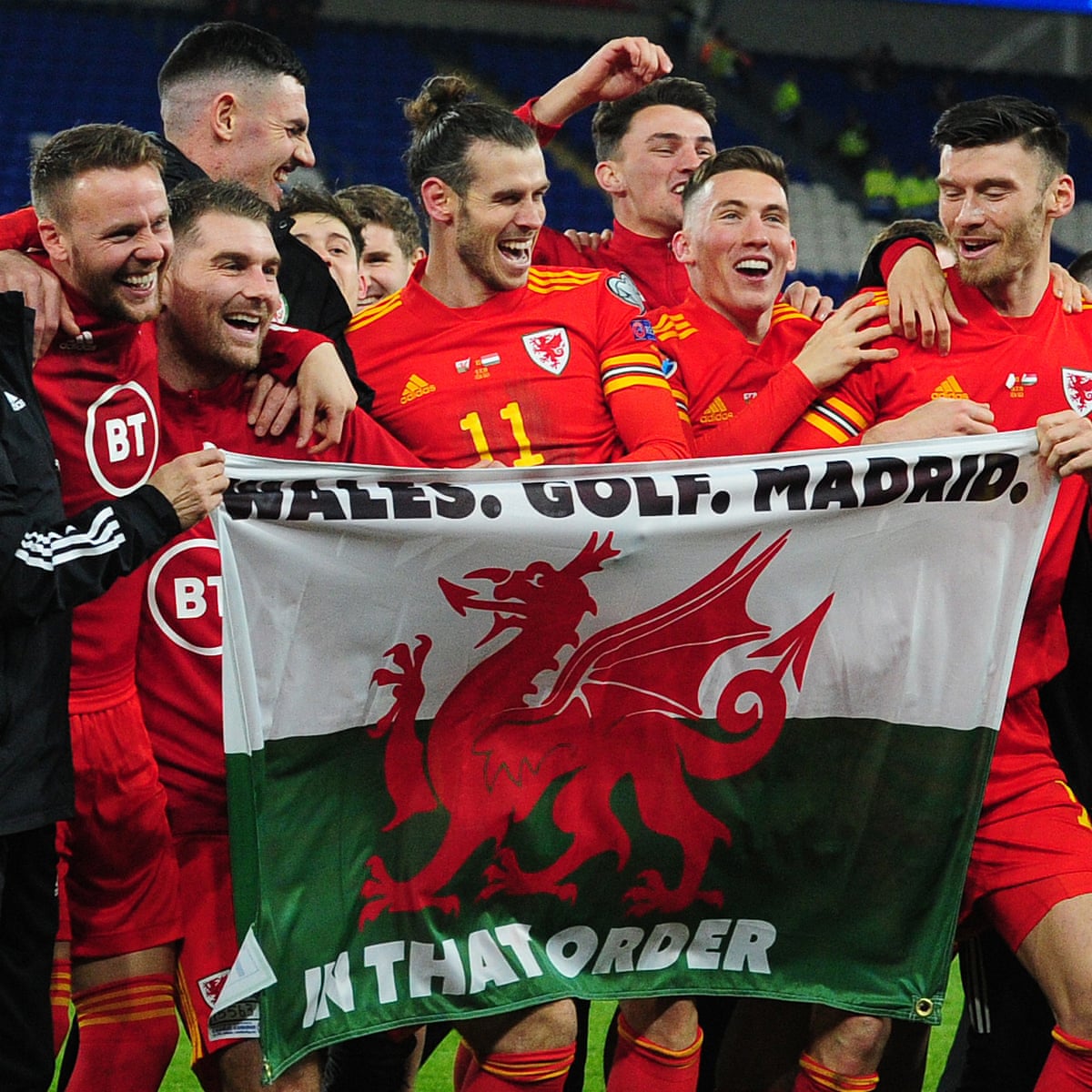 ron Ramsey S Double Sends Wales To Euro With Win Over Hungary Euro Qualifying The Guardian ron Ramsey S Double Sends Wales To Euro With Win Over Hungary Euro Qualifying The Guardian