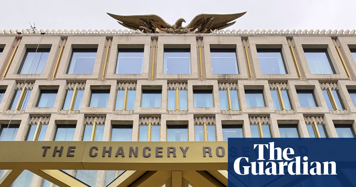 A gilded temple to the new world order': inside the former US embassy that is now a super-luxe hotel