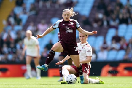 Aston Villa’s Kirsty Hanson
