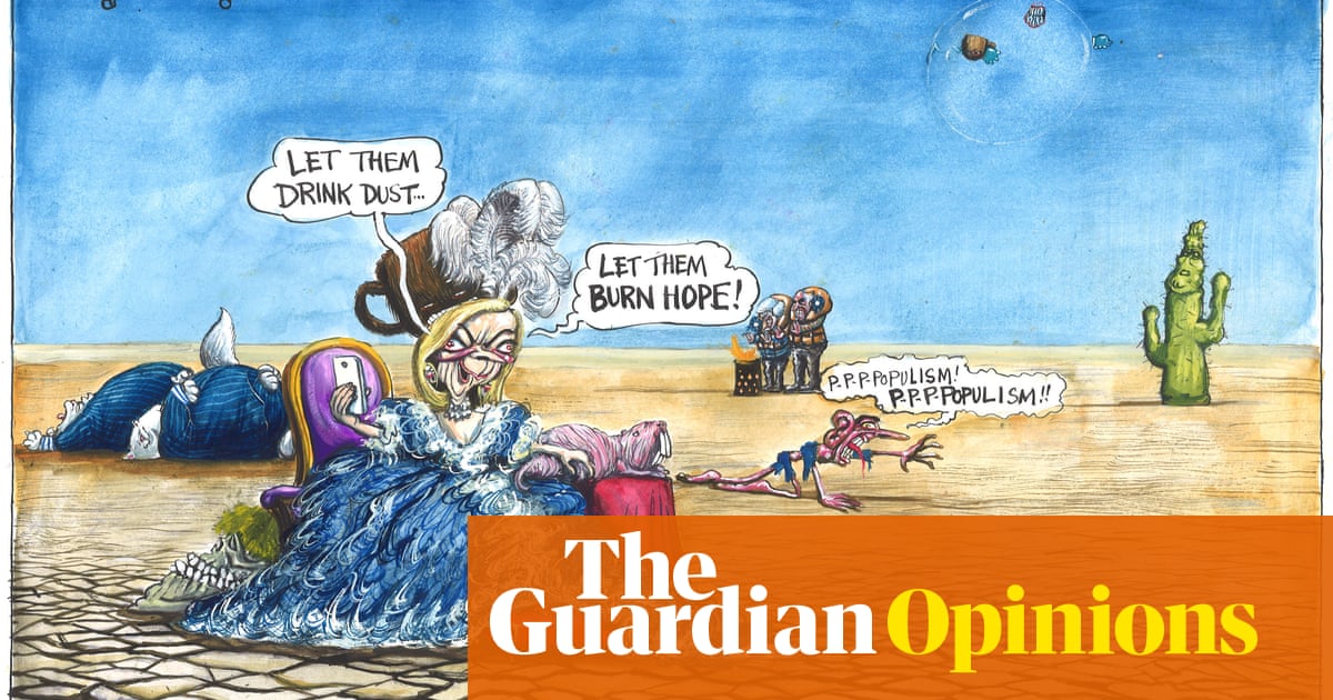 Martin Rowson on drought and the Tory leadership race – cartoon