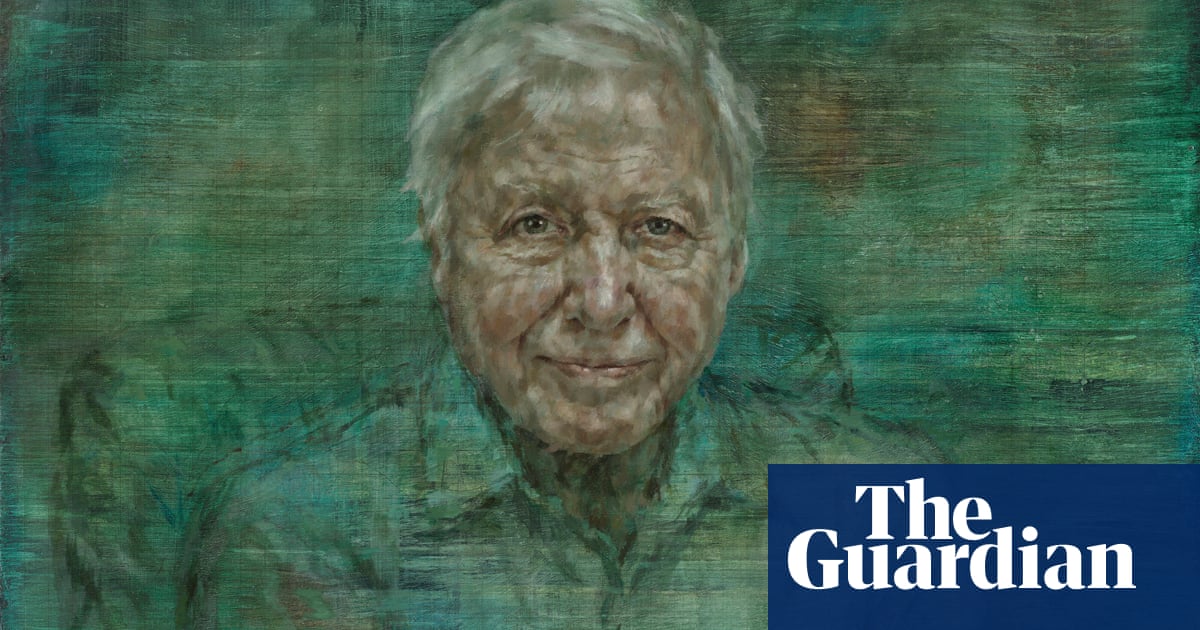 'Antusiasme yang menular': Potret hijau David Attenborough karya Jonathan Yeo diluncurkan |  David Attenborough 'Antusiasme yang menular': Potret hijau David Attenborough karya Jonathan Yeo diluncurkan |  David Attenborough