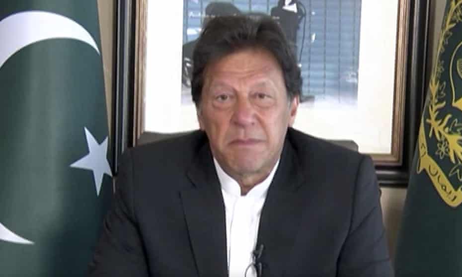 Imran Khan addresses Pakistan after the shooting down of an Indian fighter jet.