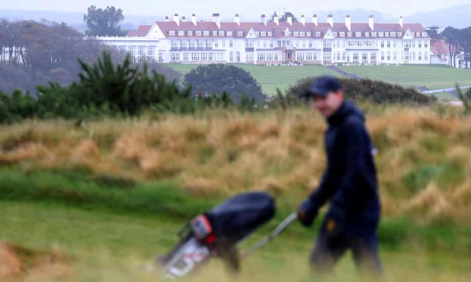 Turnberry is one of the Trump family’s two golf properties in Scotland