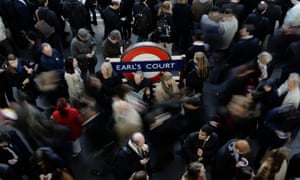 Earl’s Court station in London was the worst for pollution limit breaches, the map indicated.