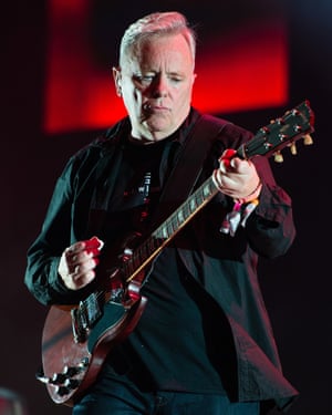Bernard Sumner with New Order, Glastonbury, 2016