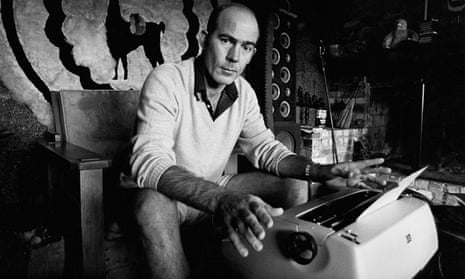 Writer Hunter S Thompson liked some cocaine, whisky and acid before settling down to work