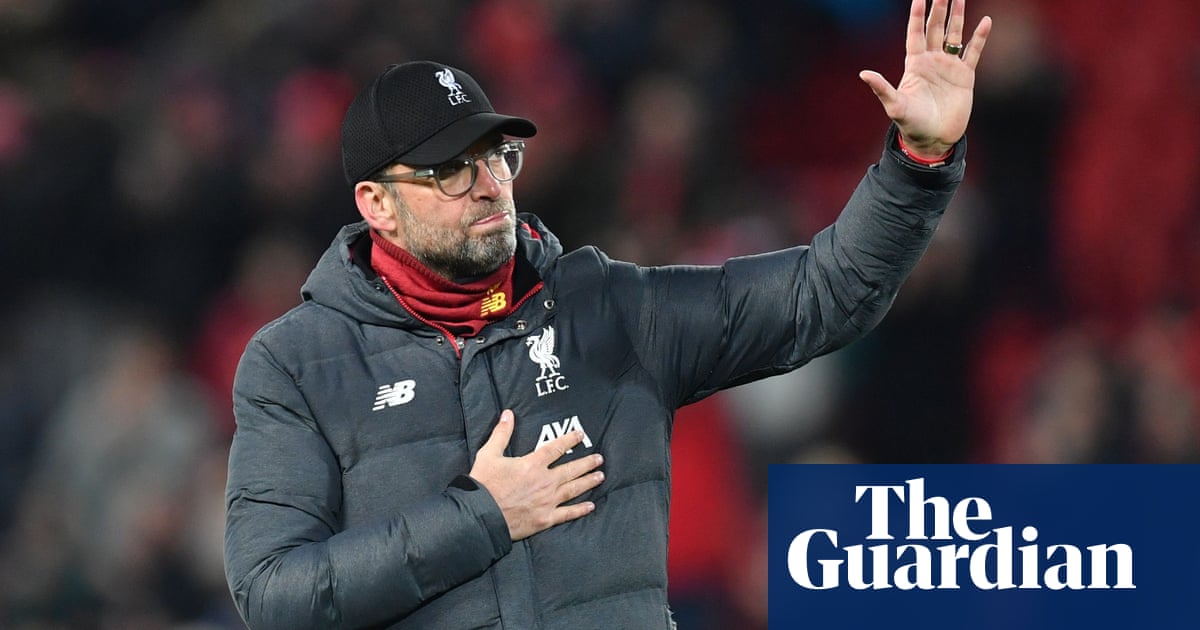 Jürgen Klopp says he cried when NHS staff sang Youll Never Walk Alone