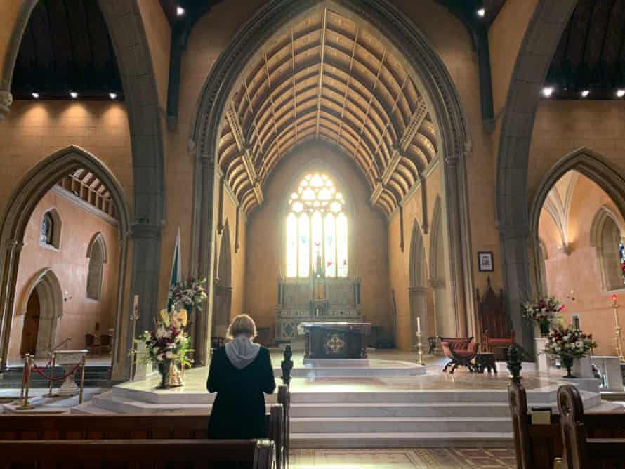 The inside of Ballarat cathedral.