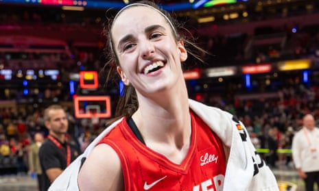 Caitlin Clark makes WNBA history with first-ever rookie triple-double | Caitlin Clark | The Guardian