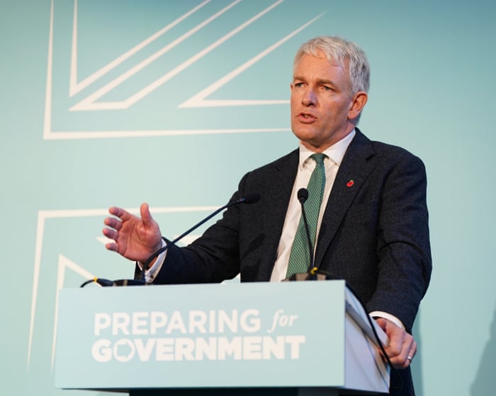 Reform wheels out Danny Kruger, the ‘brains’ of Nigel Farage’s operation | John Crace