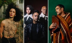 Monumental sounds … Deena Abdelwahed, Arooj Aftab, Vijay Iyer and Shahzad Ismaily, and Ali Sethi