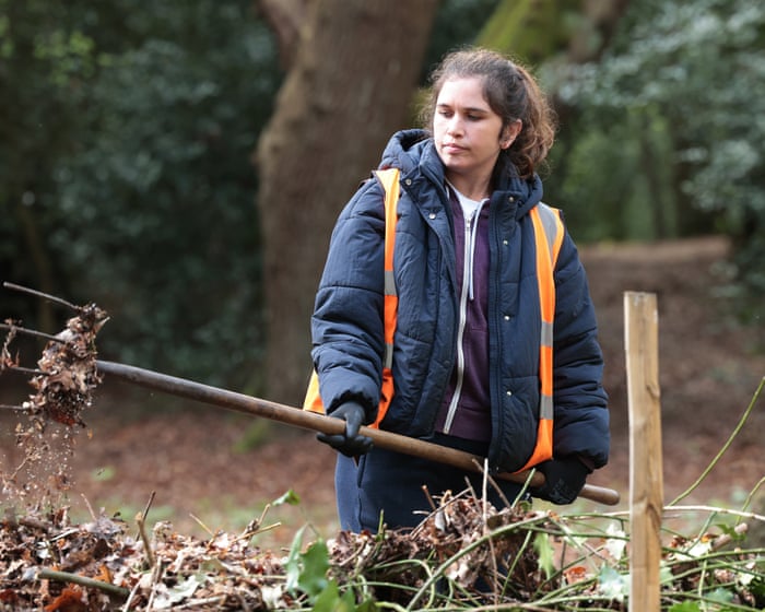 ‘I don’t like being stuck in an office’: the young people helping plant a ring of trees around London