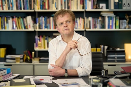 ‘Get it on the record!’ Toby Jones as then Guardian editor Alan Rusbridger in The Hack.
