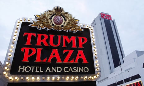 The Trump Plaza Hotel Casino in Atlantic City, New Jersey, pictured in 2010. The casino has since fallen into disrepair.