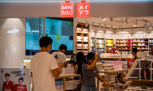 Chinese firm Miniso apologises for Japanese branding after outcry | China | The Guardian