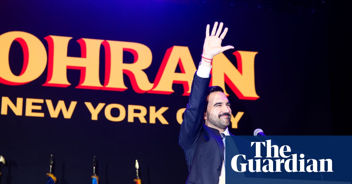 Zohran Mamdani’s historic triumph in New York City’s mayoral election – in pictures