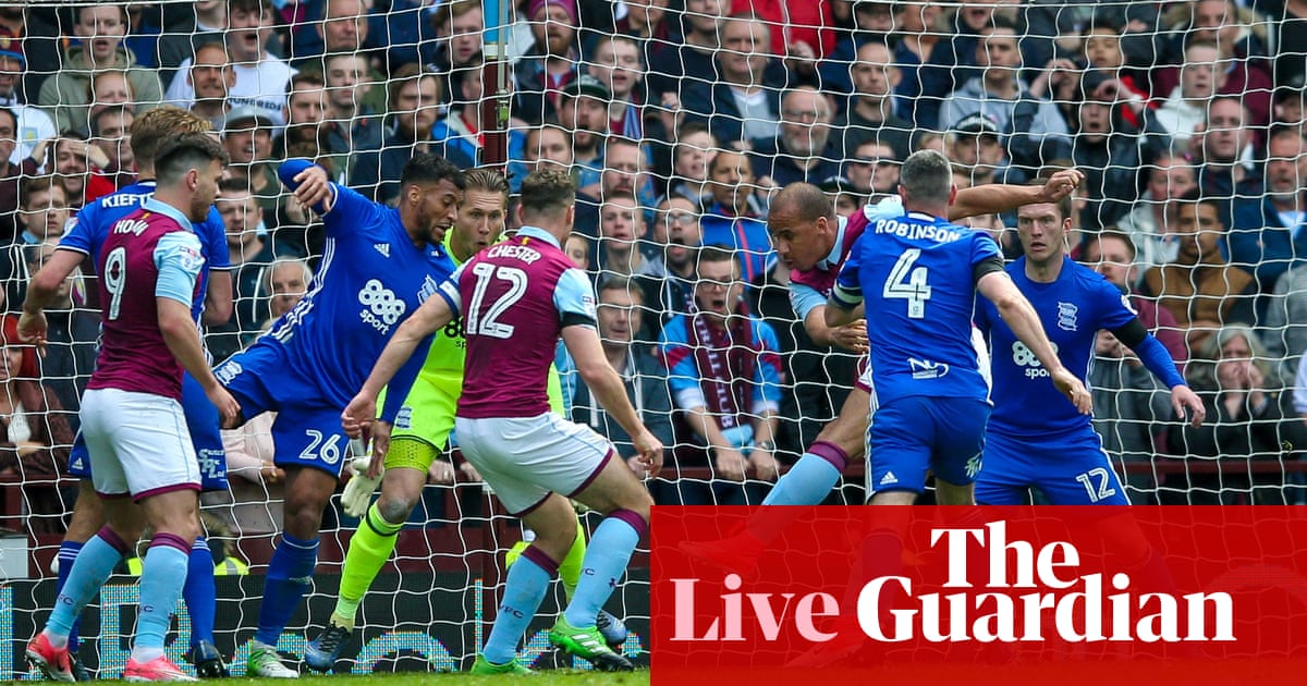 Aston Villa Birmingham City Championship As It Happened Football The Guardian Aston Villa Birmingham City Championship As It Happened Football The Guardian