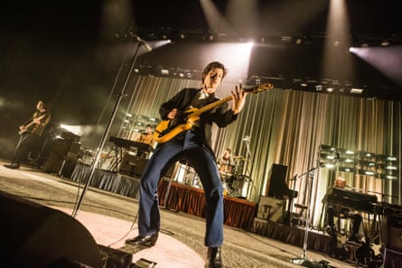Artic Monkeys performing at the King’s theatre in Brooklyn, September 2022.
