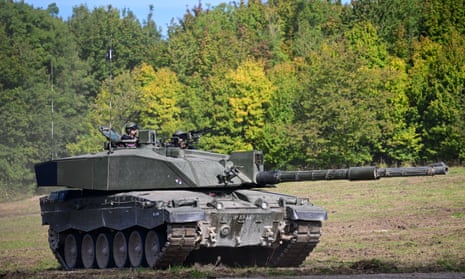 The Challenger 2 is the British army’s main battle tank.