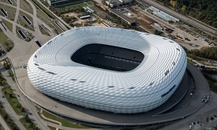 Aerial view of the stadium.